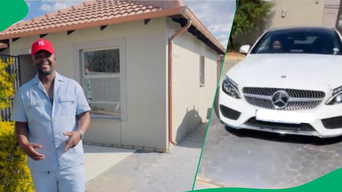 Woman almost crashes Mercedes Benz as husband watches in TikTok video Woman almost crashes Mercedes Benz as husband watches in TikTok video