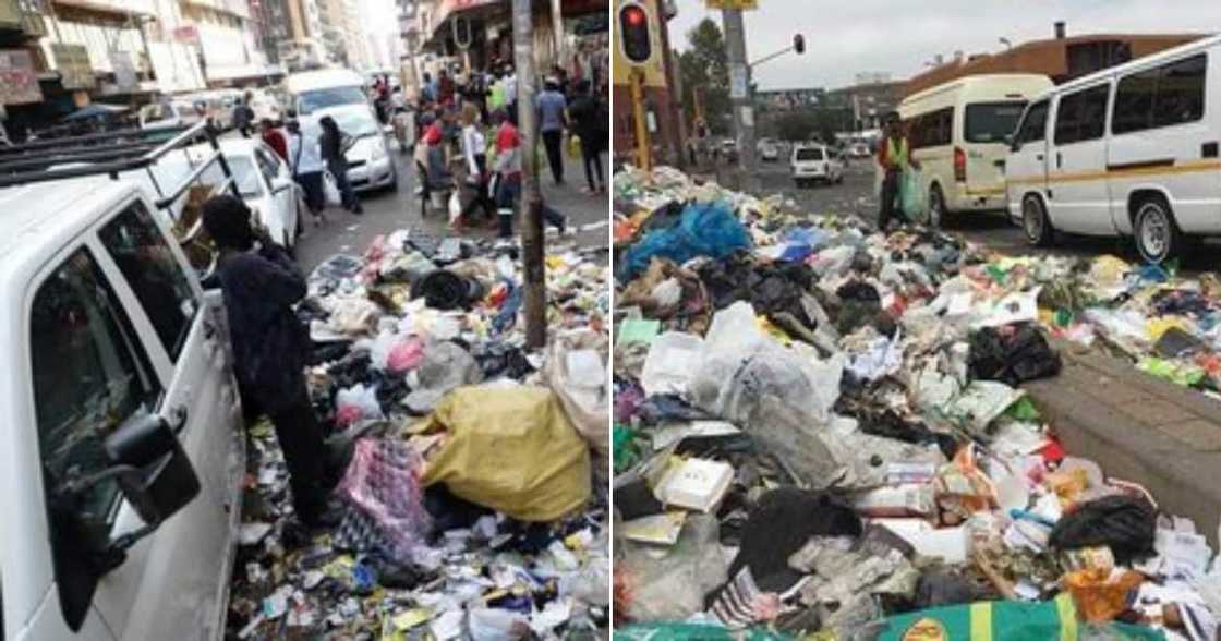Johannesburg CBD, Mzansi, angry, criminals, litter Johannesburg CBD, Mzansi, angry, criminals, litter