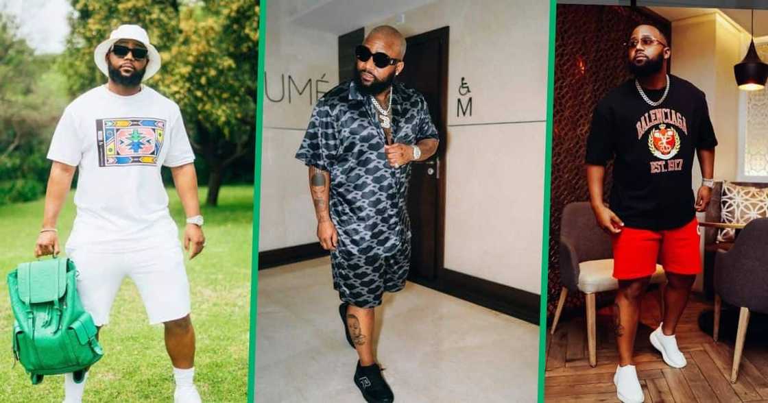 'Phuma Kim' hitmaker Cassper Nyovest loves spending time with his son Kgotso. 'Phuma Kim' hitmaker Cassper Nyovest loves spending time with his son Kgotso.