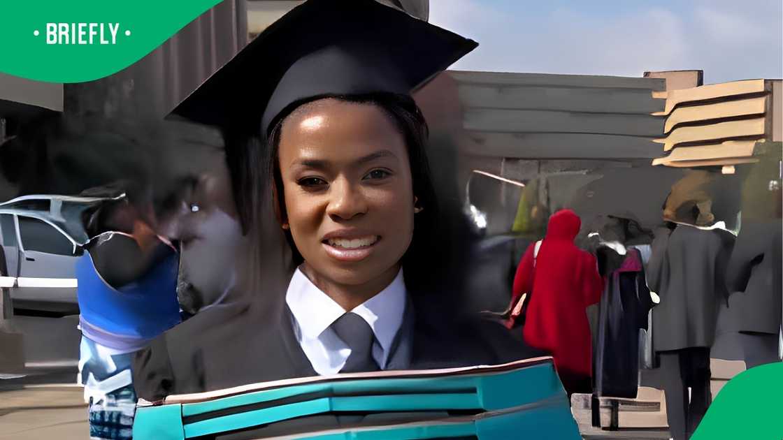 Her graduation became a family celebration