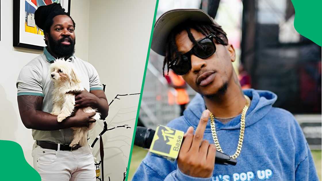 Emtee was unimpressed by Big Zulu's diss track Emtee was unimpressed by Big Zulu's diss track