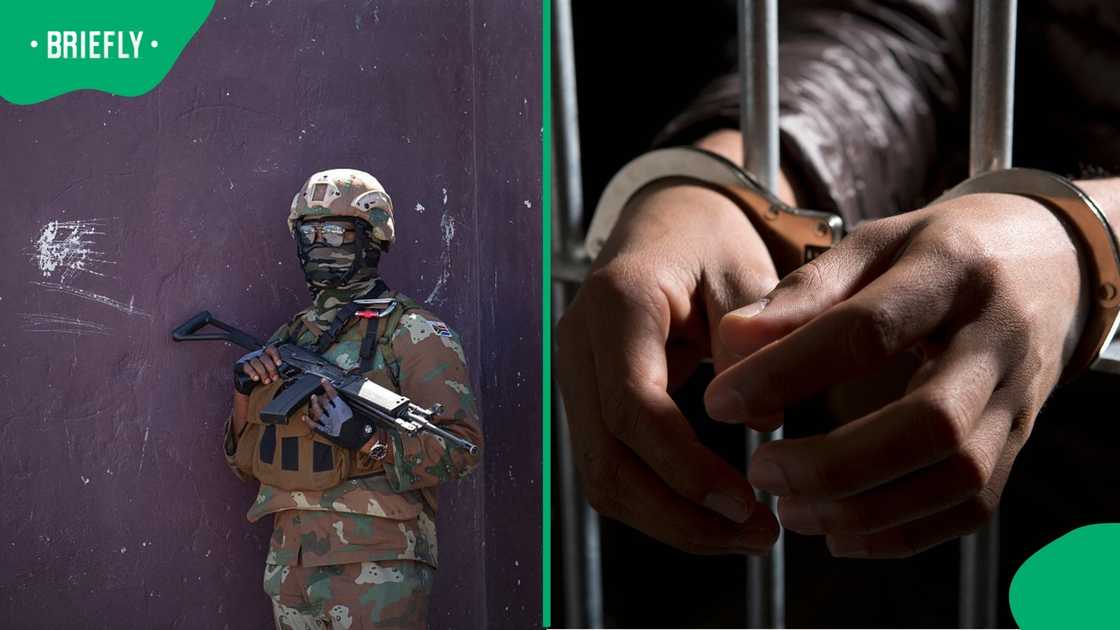 A member of the South African National Defence Force (SANDF) was arrested for drunk driving