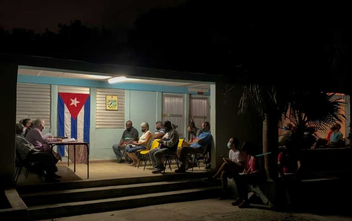 People gather in Cuba's La Lisa municipality in Havana province for a meeting called to discuss the new family code in February 2022 People gather in Cuba's La Lisa municipality in Havana province for a meeting called to discuss the new family code in February 2022