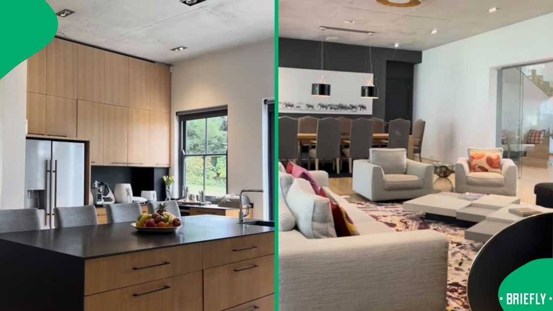A R79 Million mazsion in Cape Town was showcased in a TikTok video.
