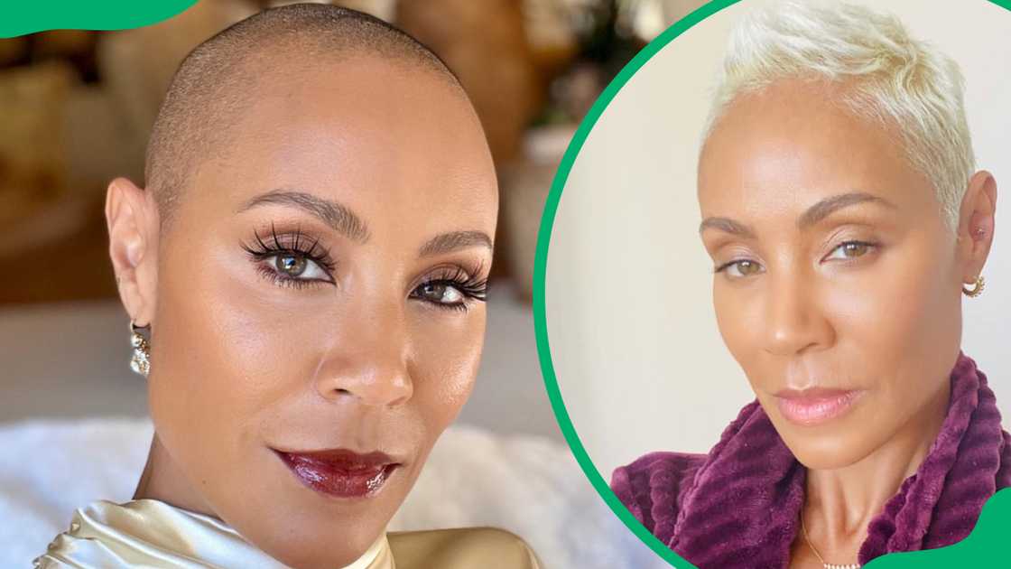 Jada Pinkett having a good time Jada Pinkett having a good time