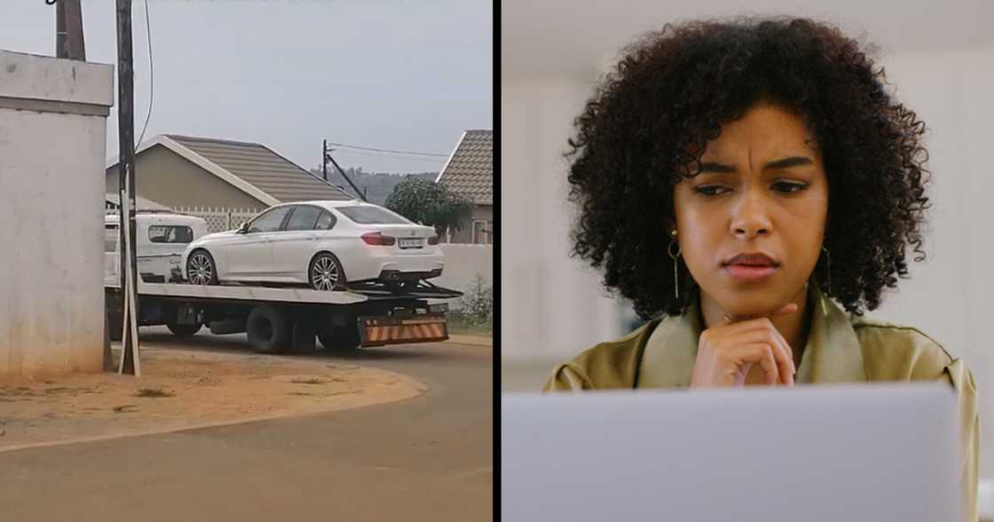 Repossessed, bank, BMW, South Africa, debt, car, finance, loan, repayment Repossessed, bank, BMW, South Africa, debt, car, finance, loan, repayment