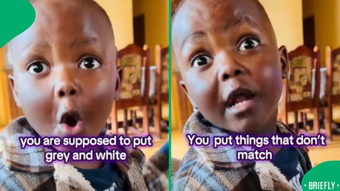 The screenshot on the right showed the moment he was calling out his mom The screenshot on the right showed the moment he was calling out his mom