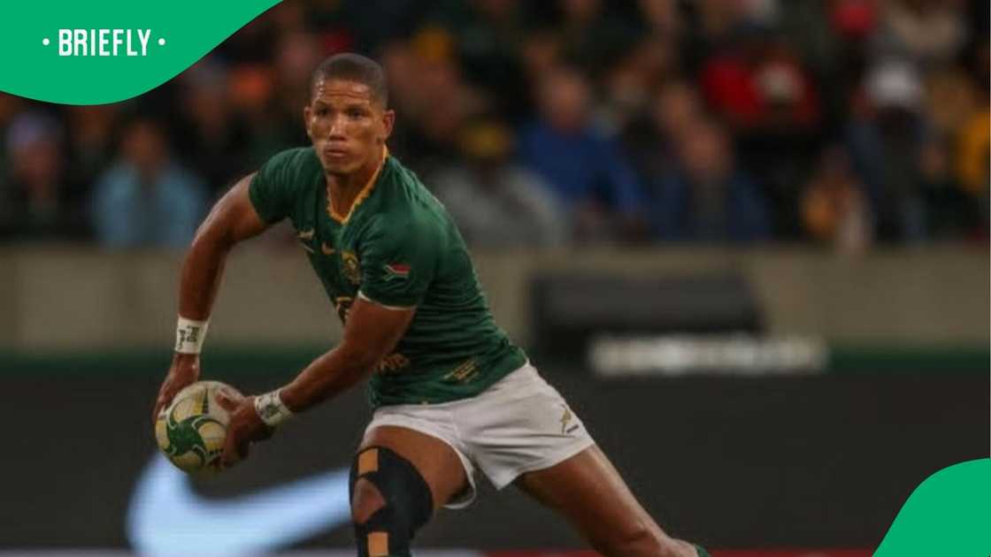 He played in the latest game against Italy in Gqeberha, where the Boks won 45-0. He played in the latest game against Italy in Gqeberha, where the Boks won 45-0.