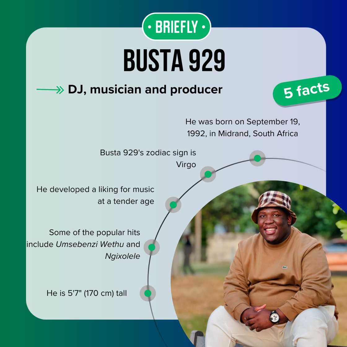 Top 5 facts about Busta 929 Top 5 facts about Busta 929