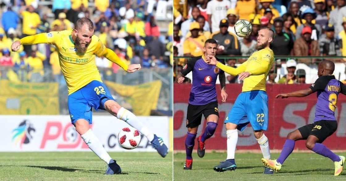 Former Mamelodi Sundowns striker Jeremy Brockie