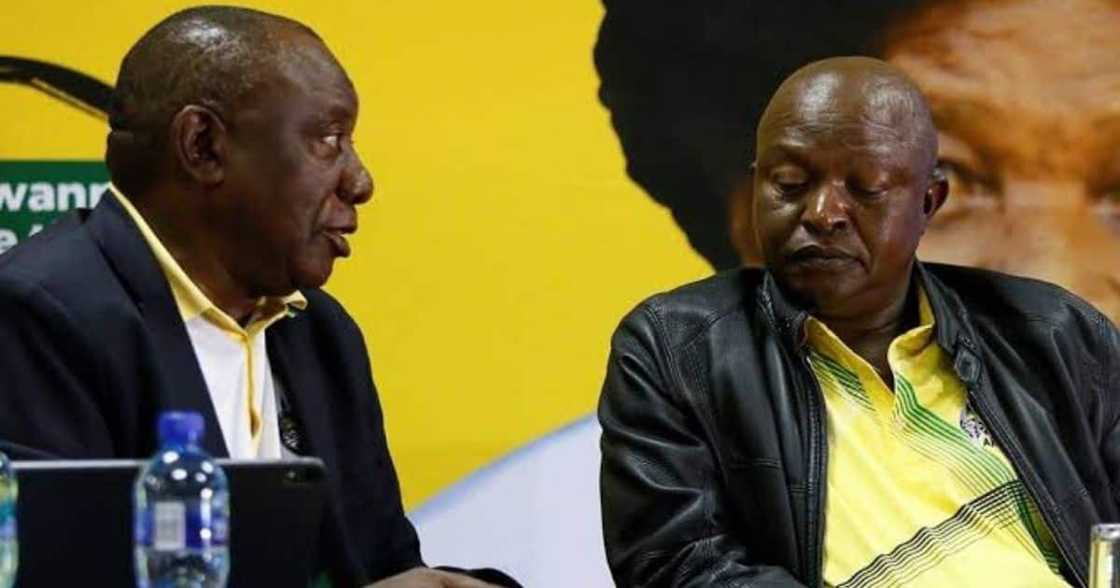 African National Congress, ANC, David Mabuza, Deputy President, President Ramaphosa, Cyril Ramaphosa