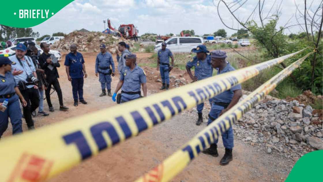 SAPS crime scene SAPS crime scene