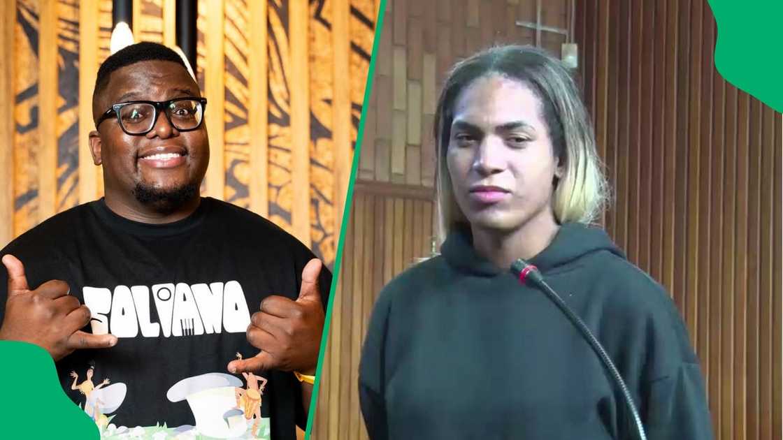Sol Phenduka raises thought-provoking question after Brazilian transgender appears in court Sol Phenduka raises thought-provoking question after Brazilian transgender appears in court