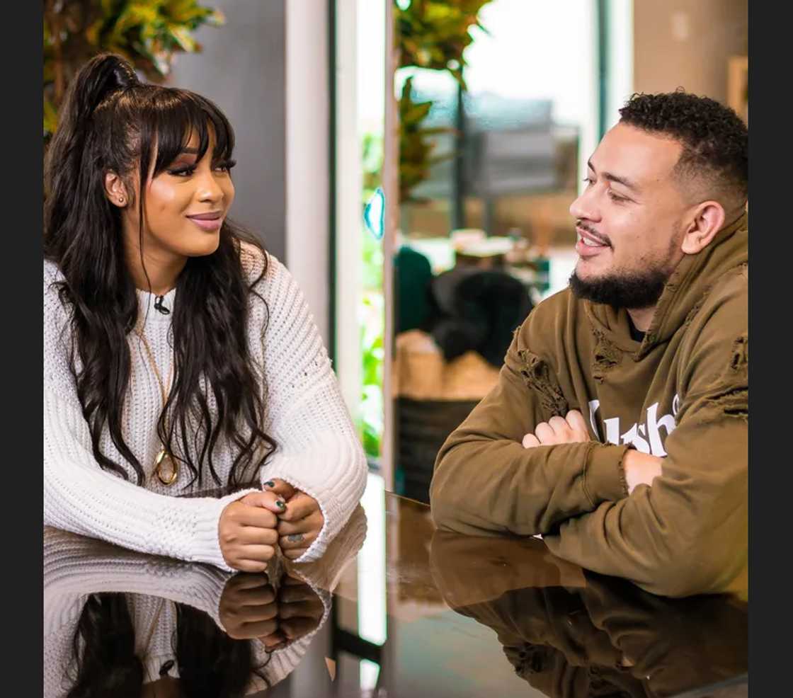 Nadia Nakai referred to AKA as a ghost.