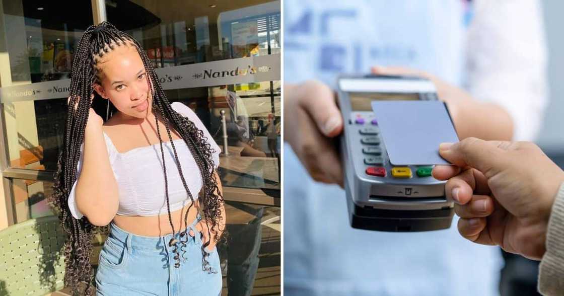 Lady shows off R1,5K bill Lady shows off R1,5K bill