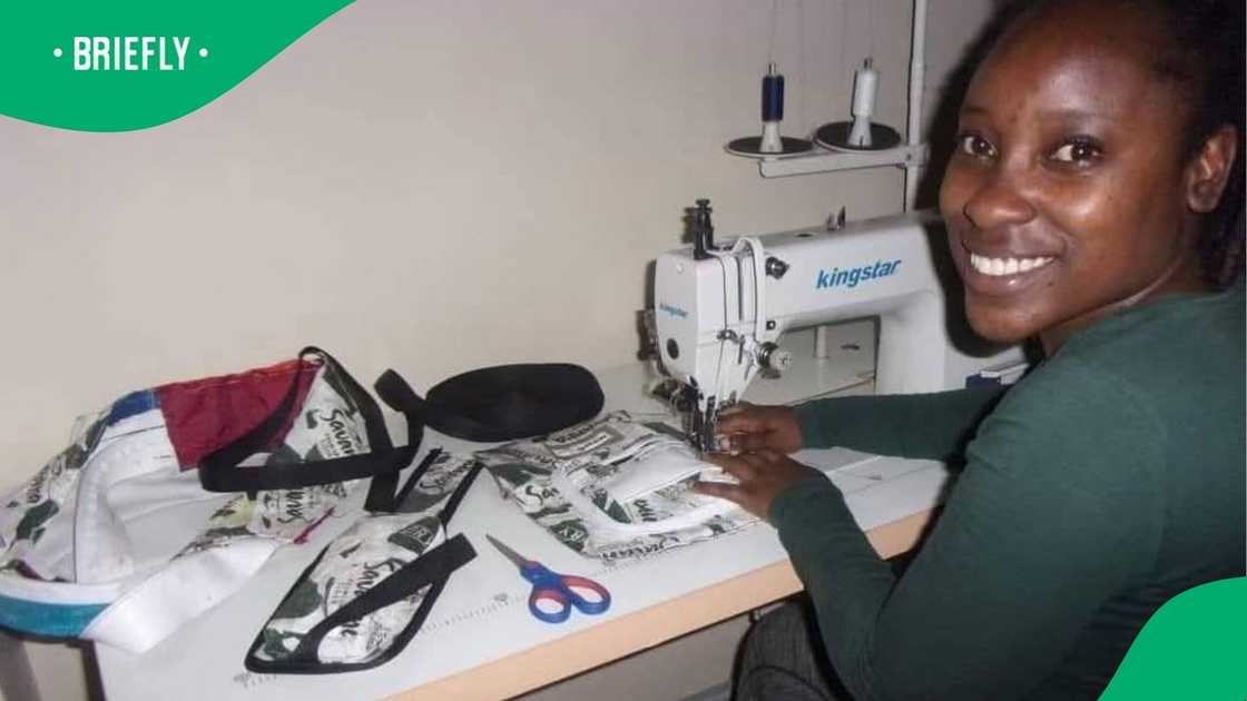 A woman and young boy's journey to making a living goes viral. A woman and young boy's journey to making a living goes viral.