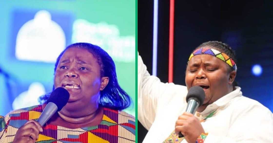 Hlengiwe Mhlaba singing Hlengiwe Mhlaba singing