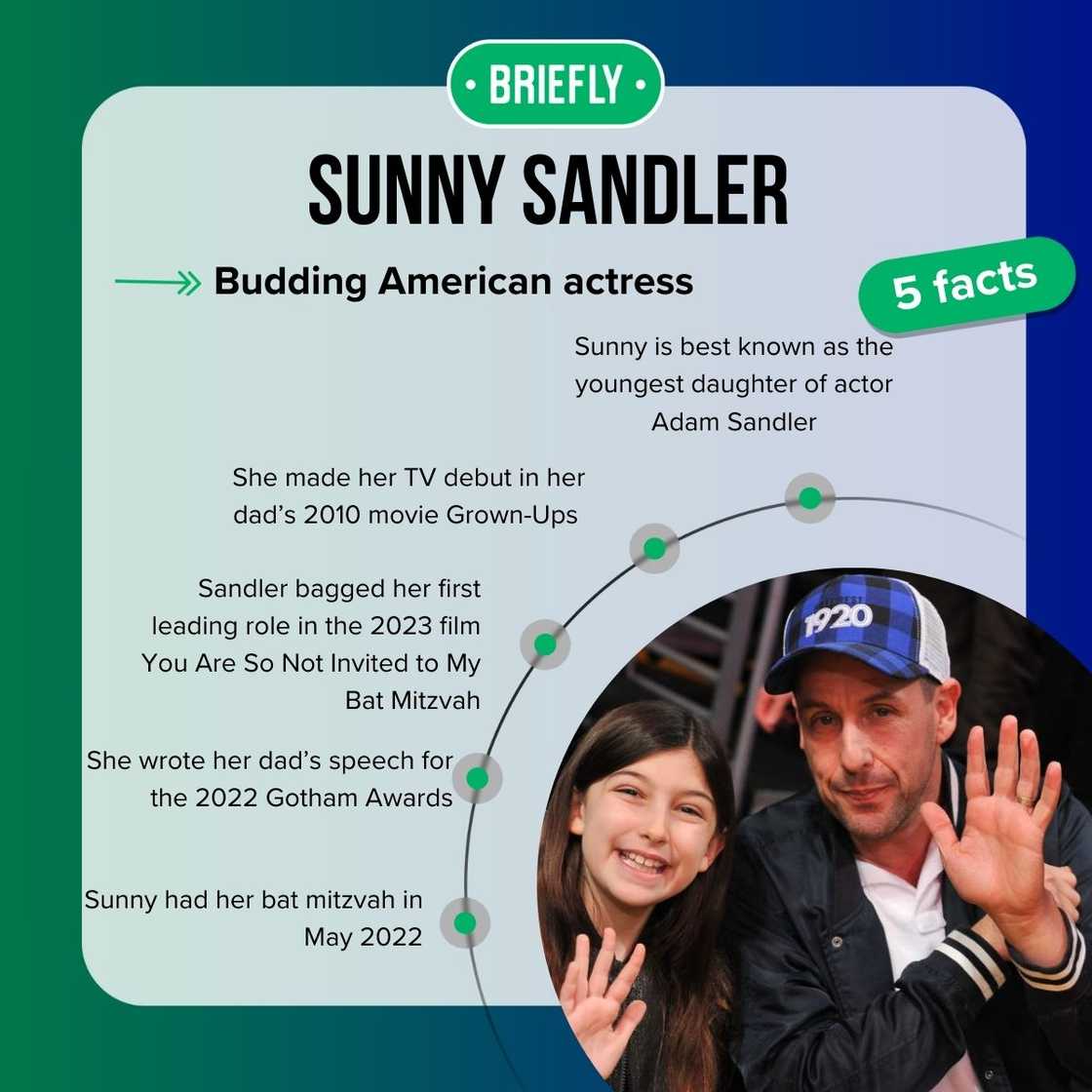 Sunny Sandler's facts Sunny Sandler's facts