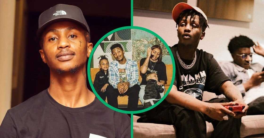 Emtee Shows Love to Estranged Wife Nicole and Their Children After Car ...