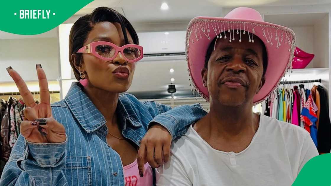 DJ Zinhle with DJ Oskido DJ Zinhle with DJ Oskido