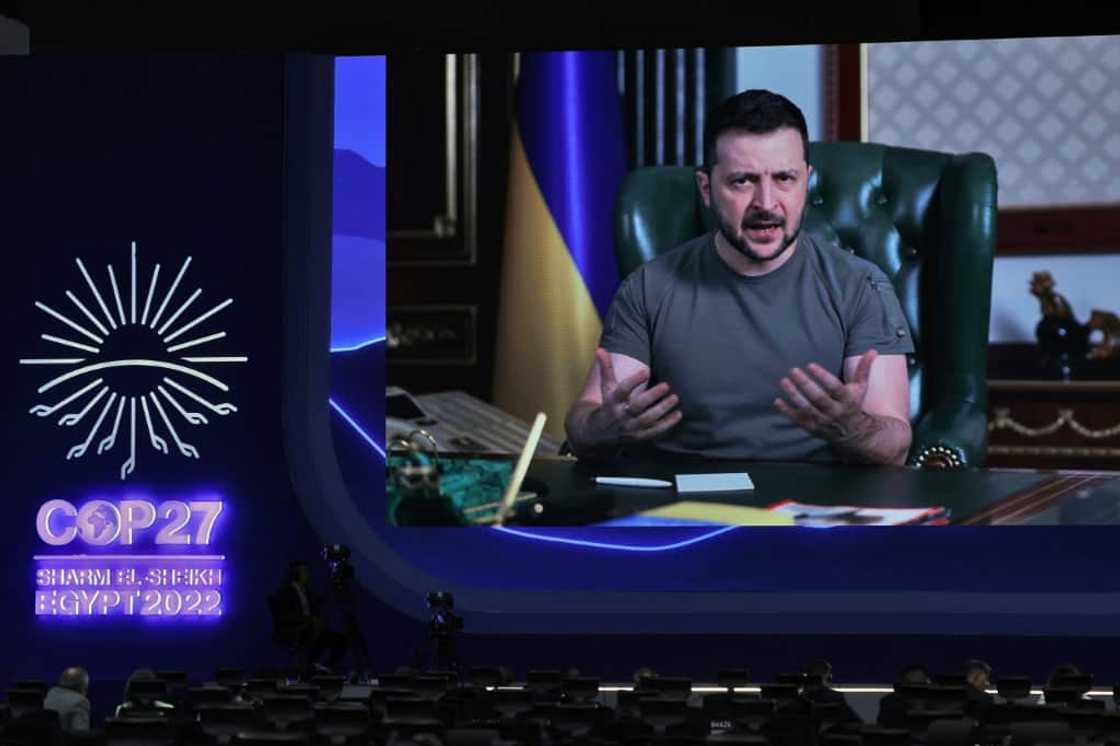 Volodymyr Zelensky said Ukraine was introducing a plan to assess the impact of military actions on the environment Volodymyr Zelensky said Ukraine was introducing a plan to assess the impact of military actions on the environment