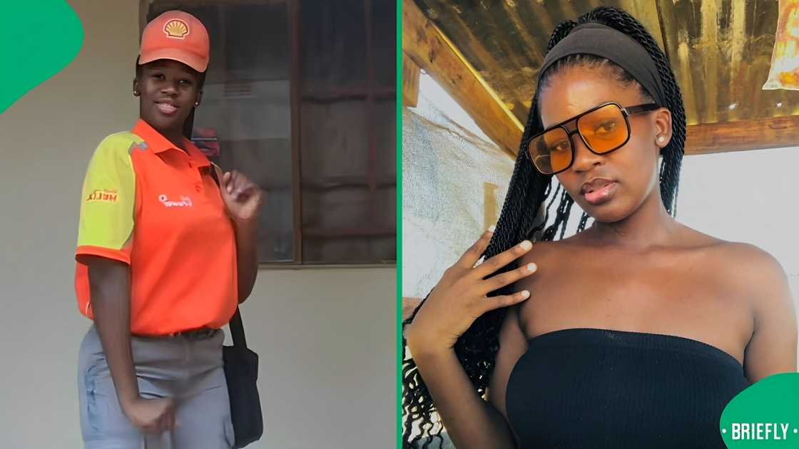A young woman shared tips on bagging a job as a petrol attendant in South Africa. A young woman shared tips on bagging a job as a petrol attendant in South Africa.