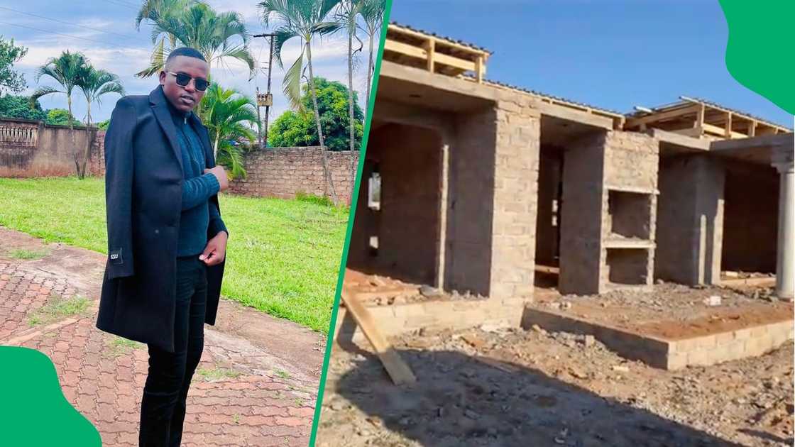 A man revealed the costs of building his house in Limpopo