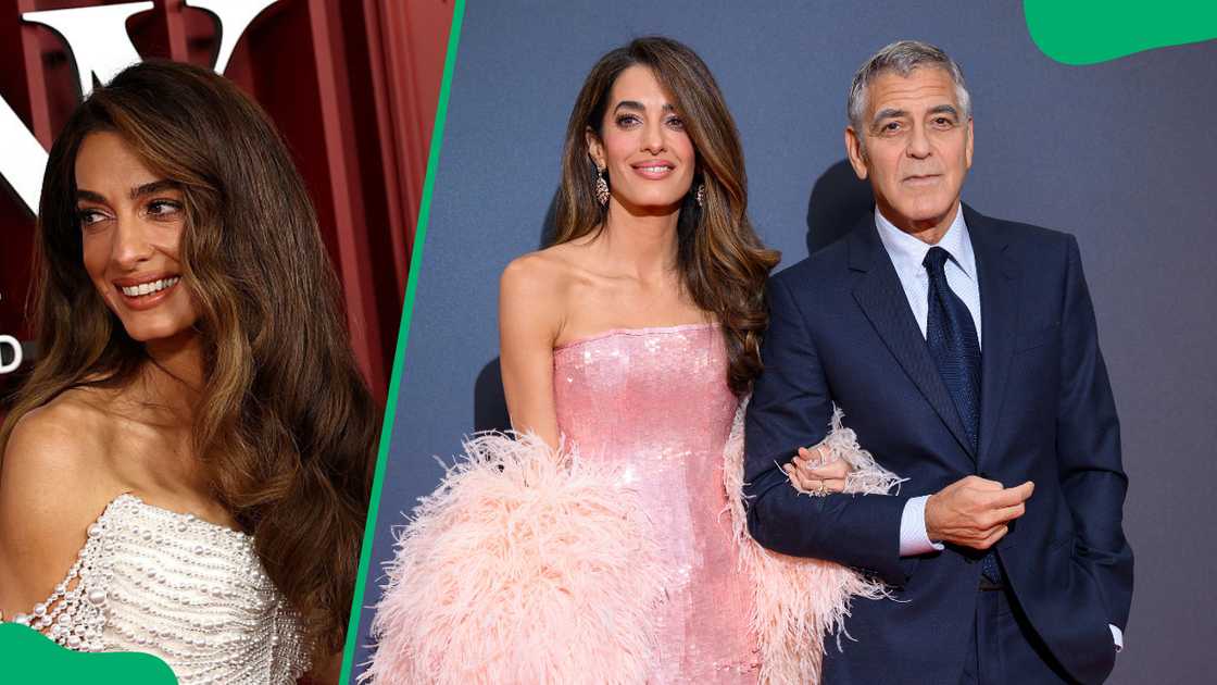 Amal and George Clooney