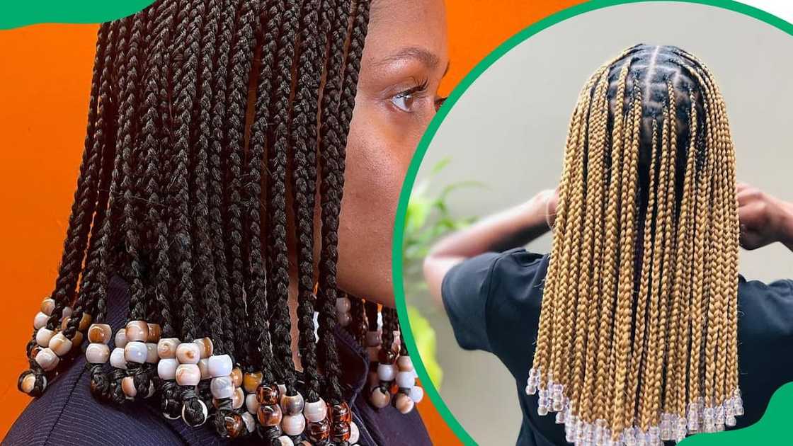 Tribal Braids with Beads Tribal Braids with Beads