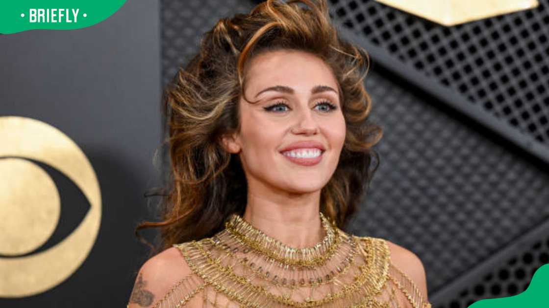 Miley Cyrus at the 66th Annual Grammy Awards Miley Cyrus at the 66th Annual Grammy Awards