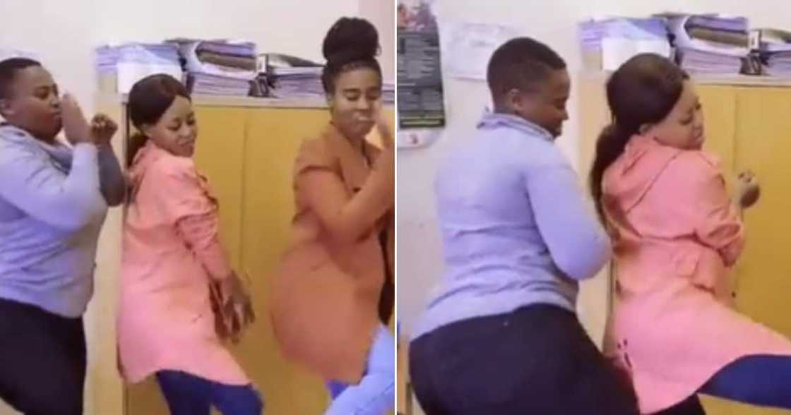 Dance, viral clip, social media, work, Twitter, Mzansi, South Africa Dance, viral clip, social media, work, Twitter, Mzansi, South Africa