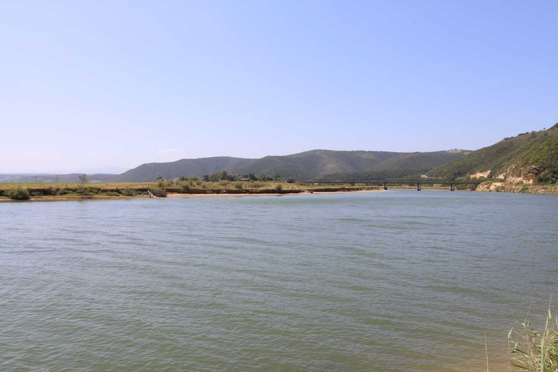 Gamtoos waterway in SA Gamtoos waterway in SA