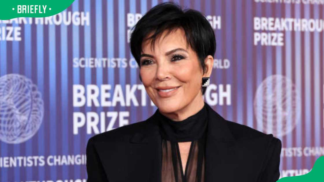 Kris Jenner at the tenth Breakthrough Prize ceremony Kris Jenner at the tenth Breakthrough Prize ceremony