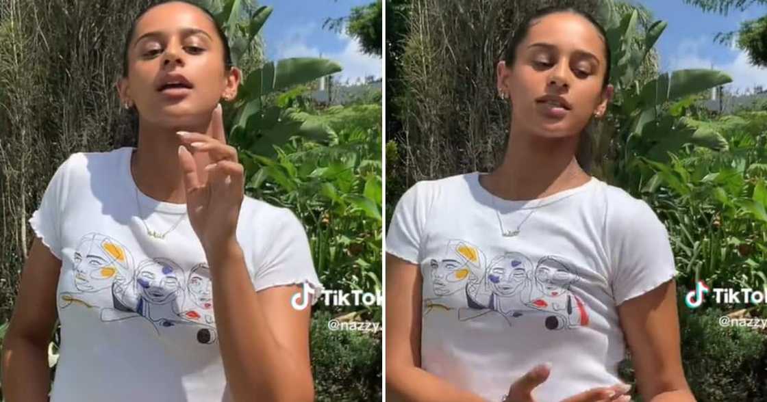 Dancing lady on TikTok