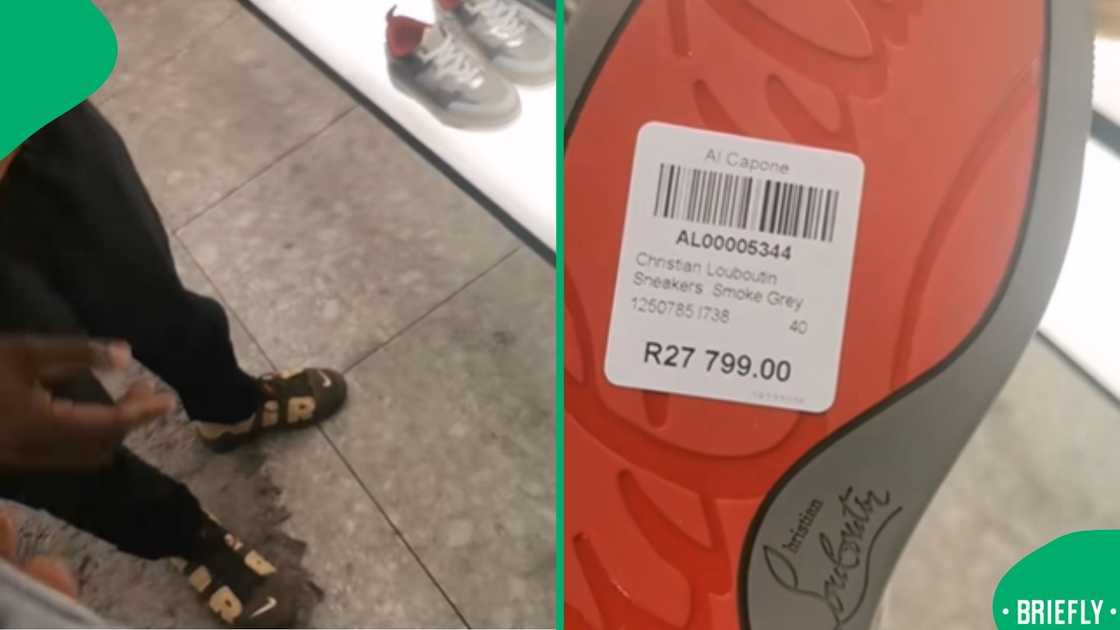 A TikTok showing a man opting for Christian Louboutin shoes rather than paying lobola drew widespread attention A TikTok showing a man opting for Christian Louboutin shoes rather than paying lobola drew widespread attention