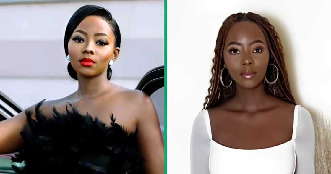 A TikTok video shows a woman unveiling her R7K couch. A TikTok video shows a woman unveiling her R7K couch.