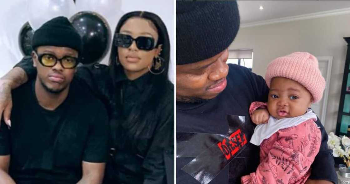 Murdah Bongz, DJ Zinhle, Asante, All Out, Gorgeous Cake, Baby, 5 Months, Celebration, Instagram Murdah Bongz, DJ Zinhle, Asante, All Out, Gorgeous Cake, Baby, 5 Months, Celebration, Instagram