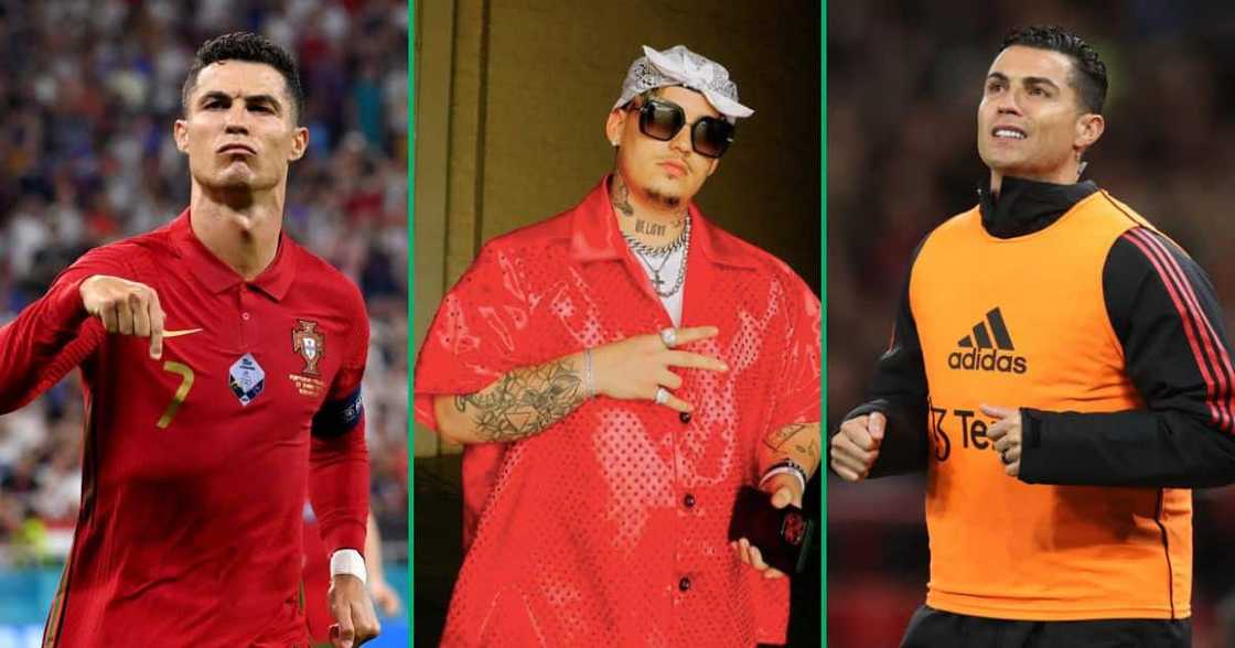 Christiano Ronaldo vibes to Amapiano song Christiano Ronaldo vibes to Amapiano song