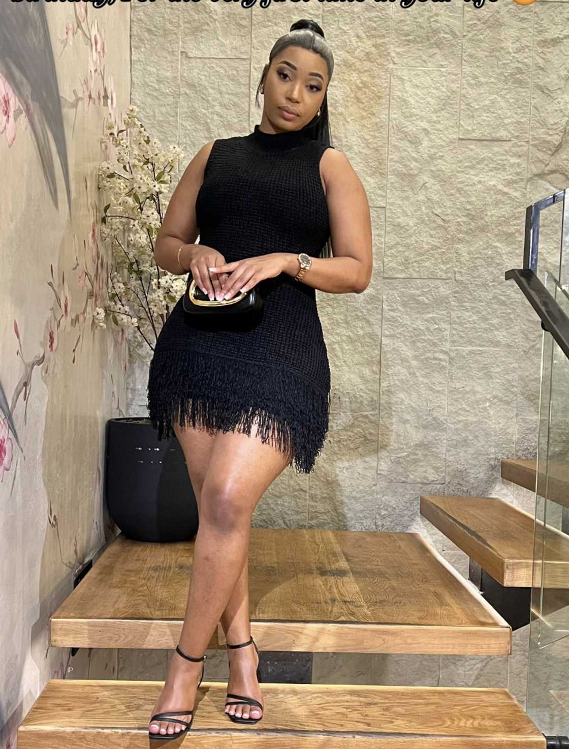 A TikTokker looked gorgeous on a night out A TikTokker looked gorgeous on a night out