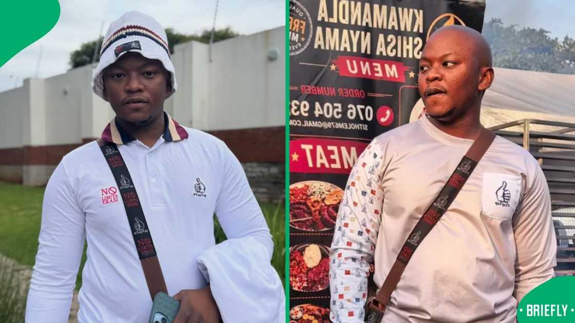 Online users roasted Mpumelelo Mseleku over his outfit Online users roasted Mpumelelo Mseleku over his outfit