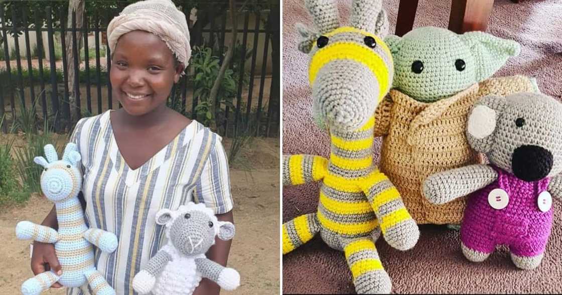 Christine from Johannesburg sells handmade toys for a living Christine from Johannesburg sells handmade toys for a living