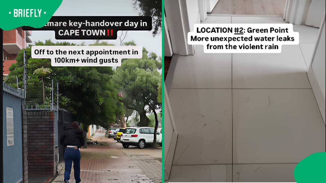 Cape Town luxury homes flood during storm before owners move in Cape Town luxury homes flood during storm before owners move in