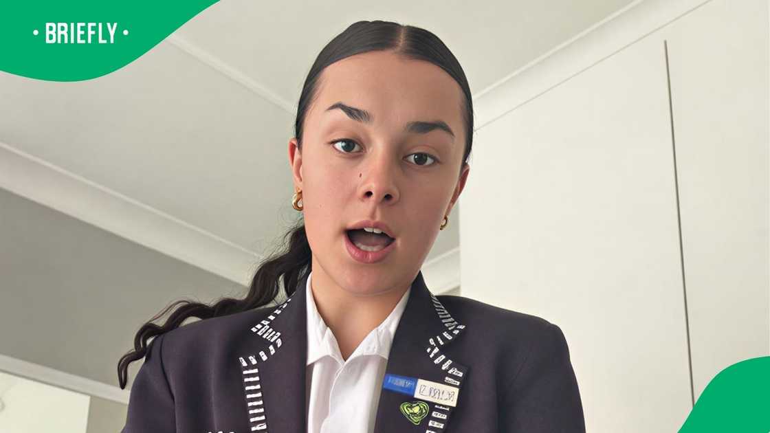 Grade 12 students discussed their exams