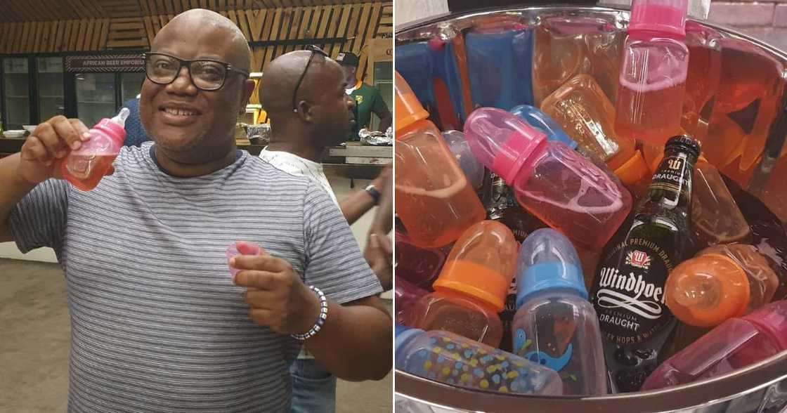 Nappy party, father, baby, parenthood, social media, South Africa Nappy party, father, baby, parenthood, social media, South Africa