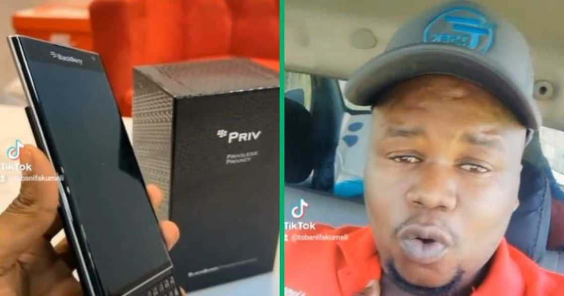 TikTok video of Blackberry comeback TikTok video of Blackberry comeback