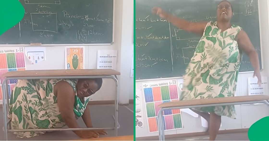 Teacher shared a video of her lesson Teacher shared a video of her lesson