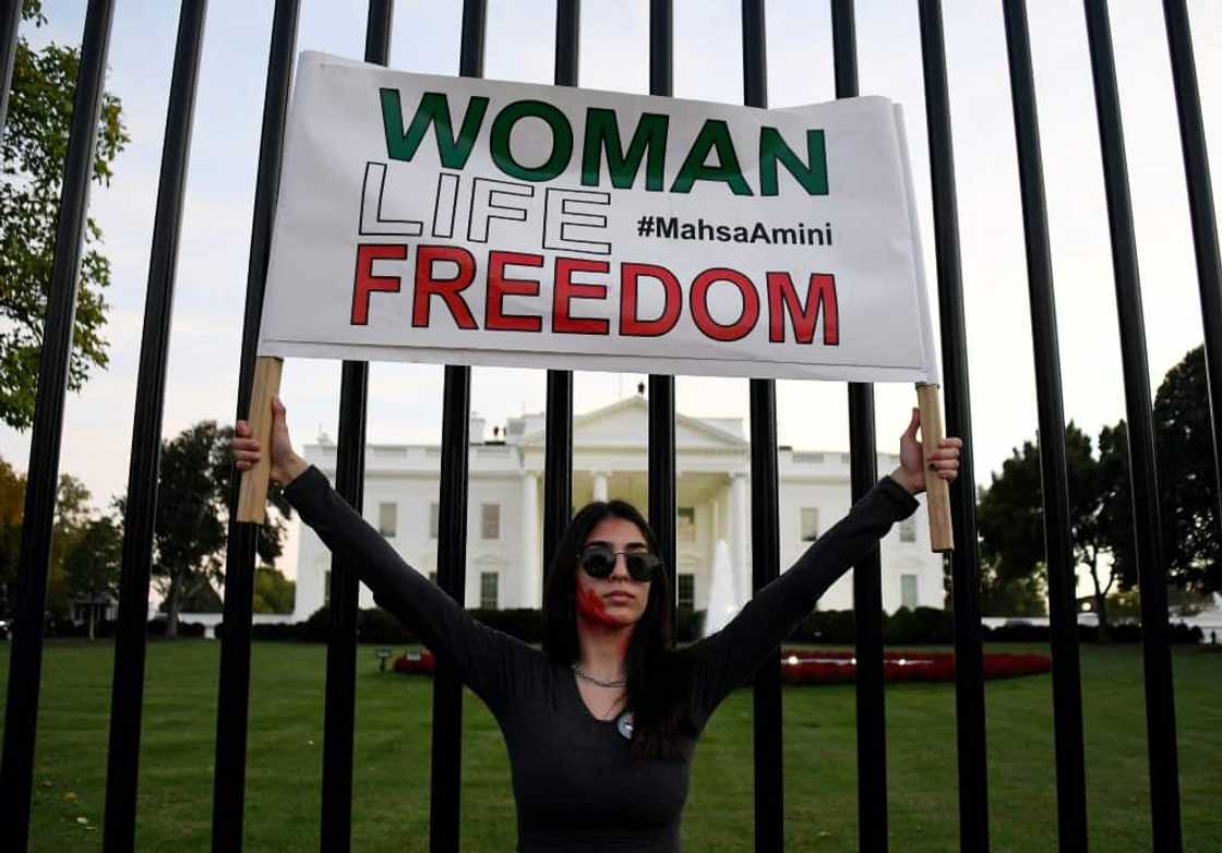 The protesters have won support from people around the world The protesters have won support from people around the world