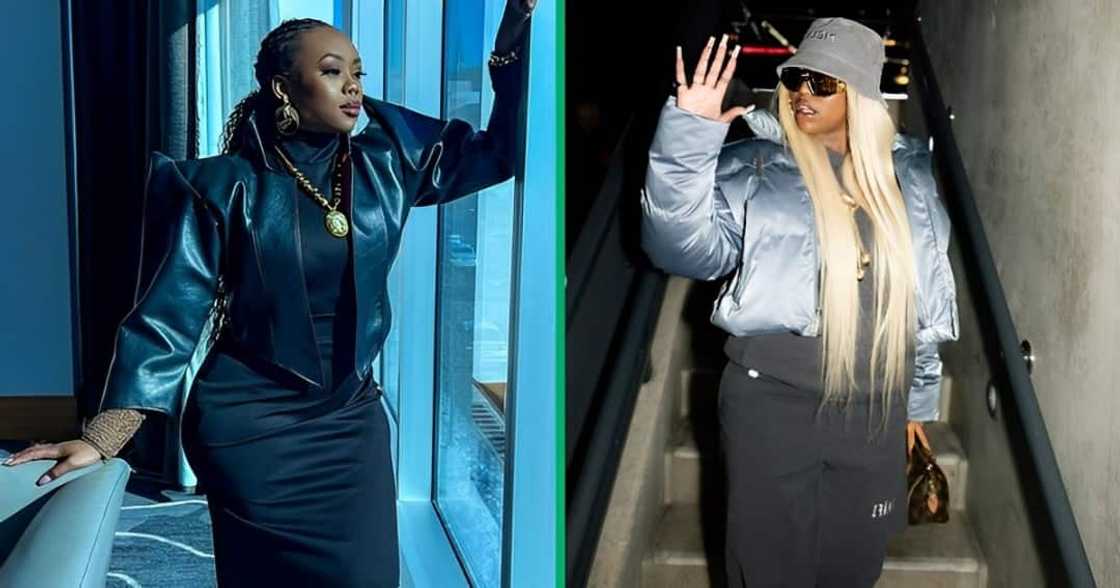 Kamo Mphela and Bontle Modiselle attended the NBA All-Star Weekend. Kamo Mphela and Bontle Modiselle attended the NBA All-Star Weekend.