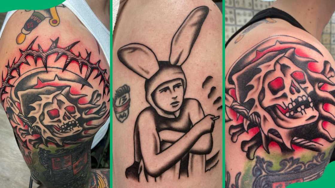 Upper shoulder tattoo Upper shoulder tattoo
