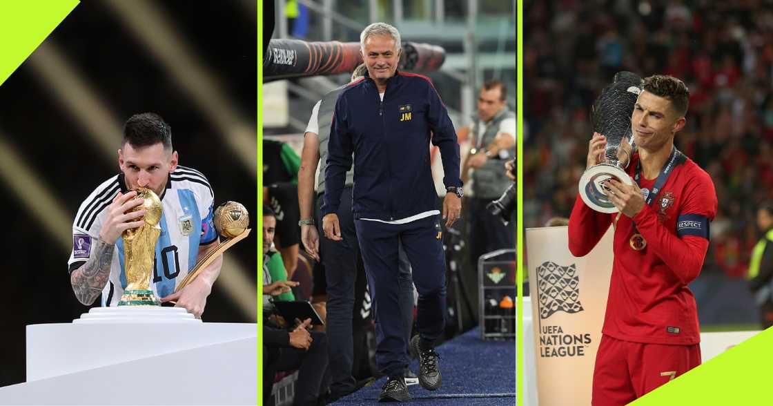 Jose Mourinho watched both Lionel Messi and Cristiano Ronaldo become iconic footballers Jose Mourinho watched both Lionel Messi and Cristiano Ronaldo become iconic footballers